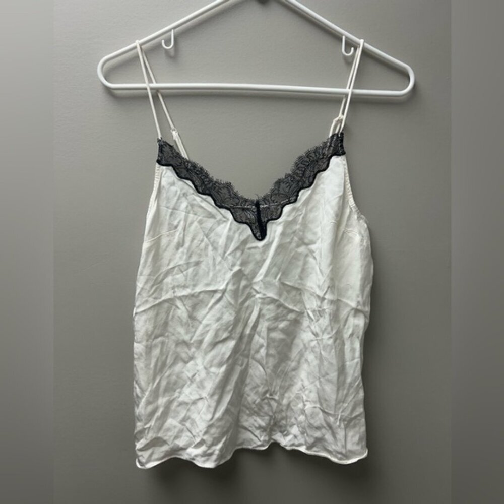 H&M Women’s Black Lace Trimmed Camisole